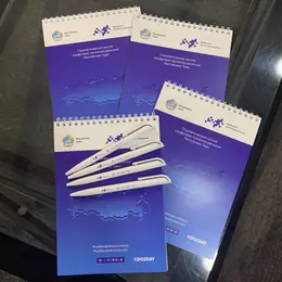 Промо-блокнот для раздачи на выставке