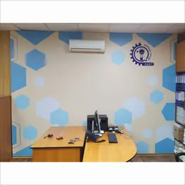 Баннер с фотопечатью для интерьера